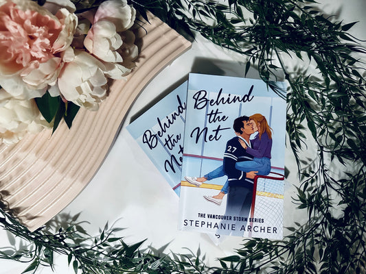 Behind the Net and / or The Fake Out by Stephanie Archer - A grumpy sunshine hockey romance