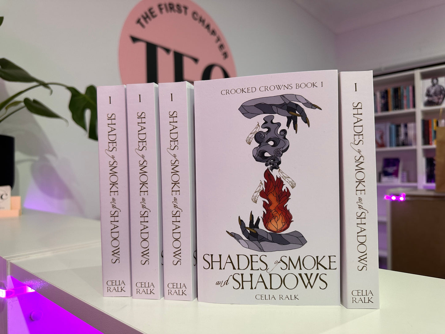 Shades of Smoke and Shadows (Crooked Crowns Book 1) by Celia Ralk