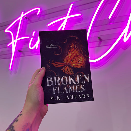 Broken Flames by M.K. Ahearn