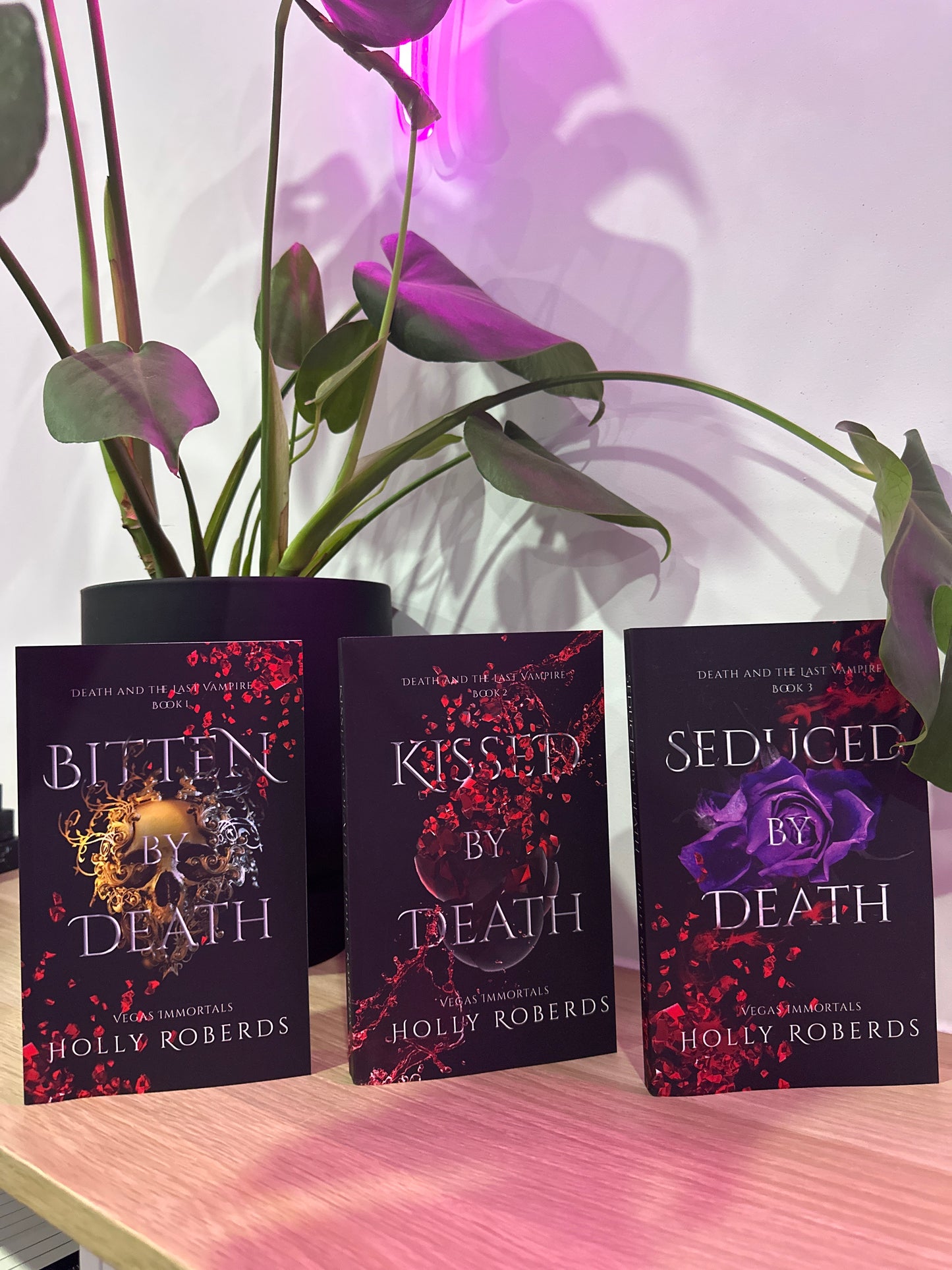 Vegas Immortals: Death and the Last Vampire series by Holly Roberds