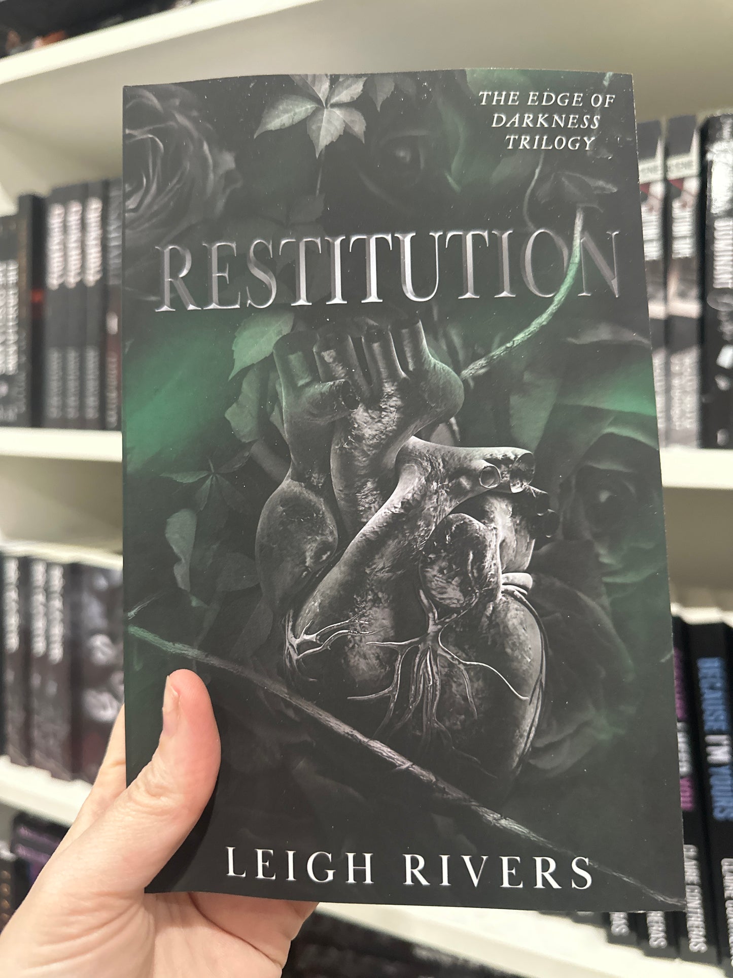 Insatiable / Restitution by Leigh Rivers