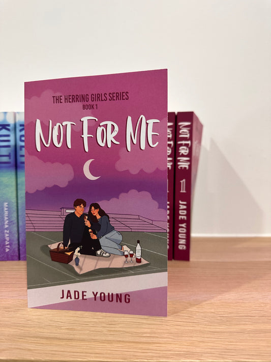 Not For Me / Second to you by Jade Young - hand signed by author