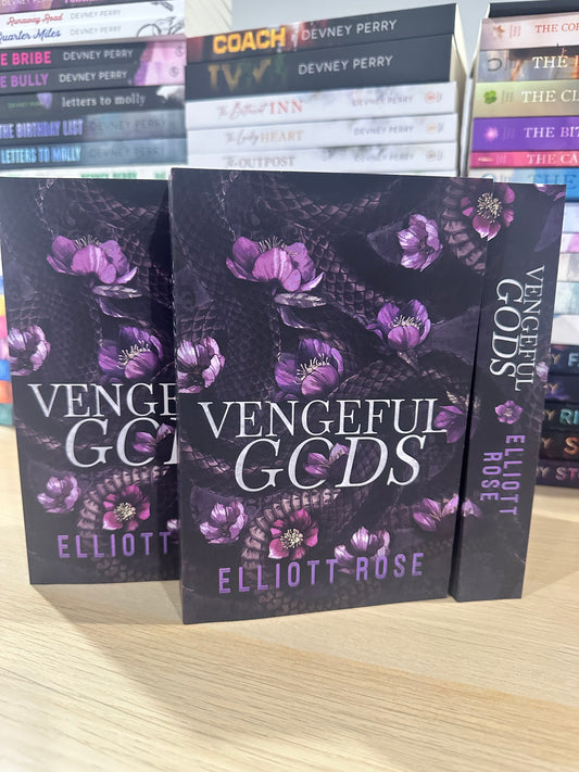 Vengeful Gods: Alternative Cover by Elliot Rose