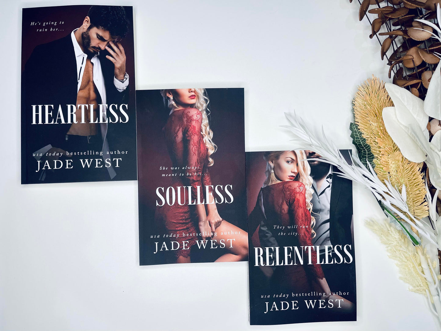 Heartless, Soulless, Relentless (Starcrossed Lovers Trilogy) by Jade West