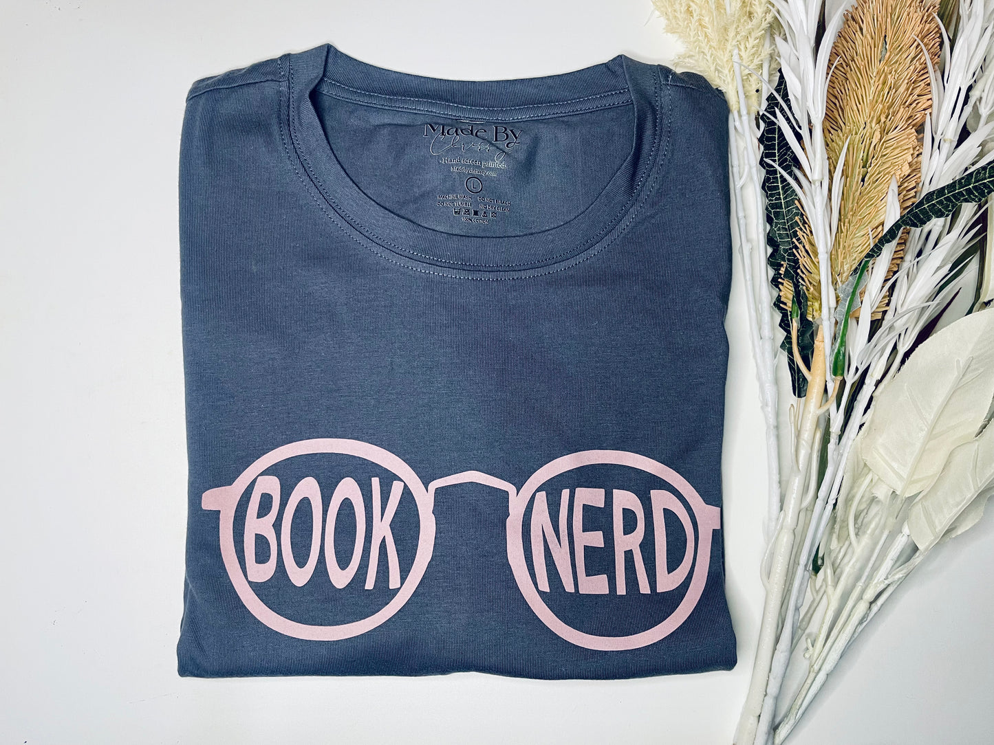 Book Nerd T-Shirt - SIZE MEDIUM