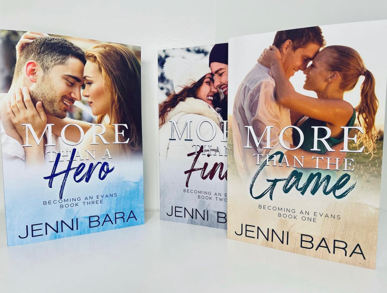 More Than a Hero by Jenni Bara (Becoming an Evans book 3)