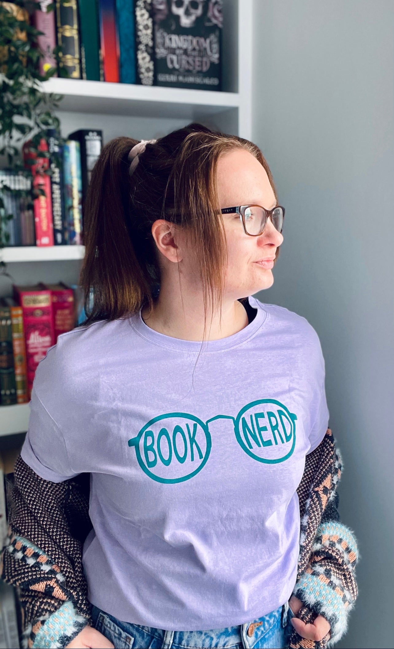 Book Nerd T-Shirt - SIZE 2 XL